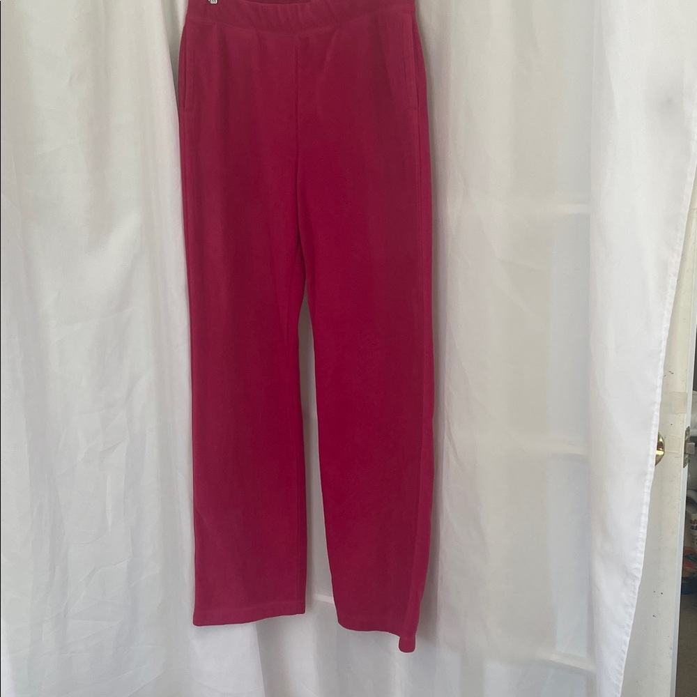 L.L. Bean Fleece Sleep Bottoms Size S, Waist 15-16 stretch, Rise 11, Inseam 29